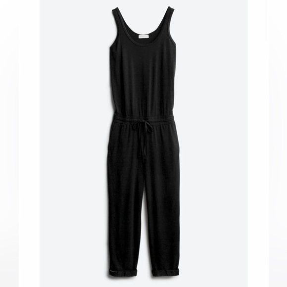NWT Michael Stars Theo Tank Jumpsuit black - Picture 15 of 15
